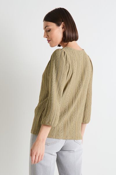 T-shirt col V femme