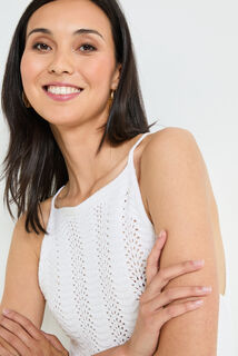 Débardeur crochet femme