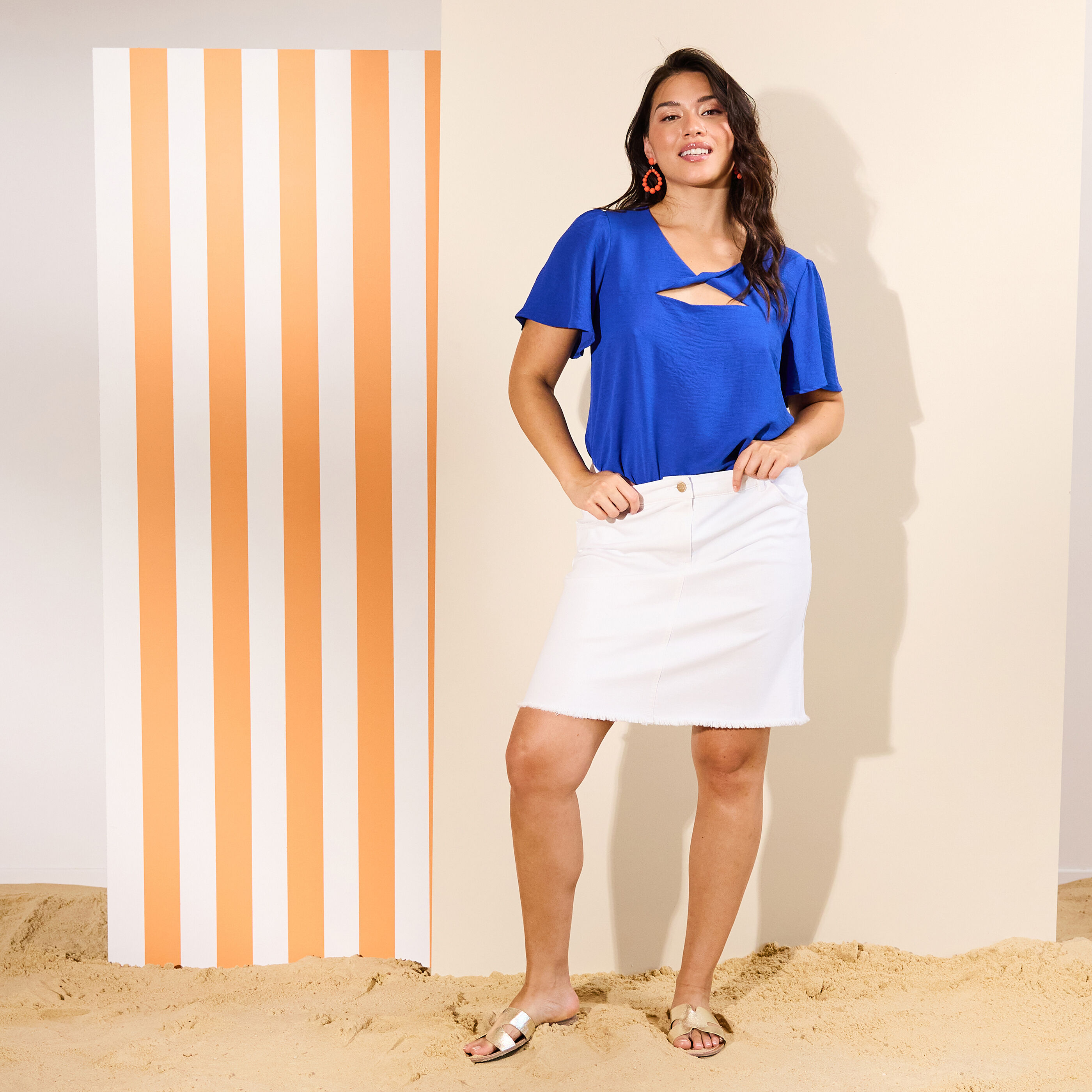 Blouse habill&eacute;e femme