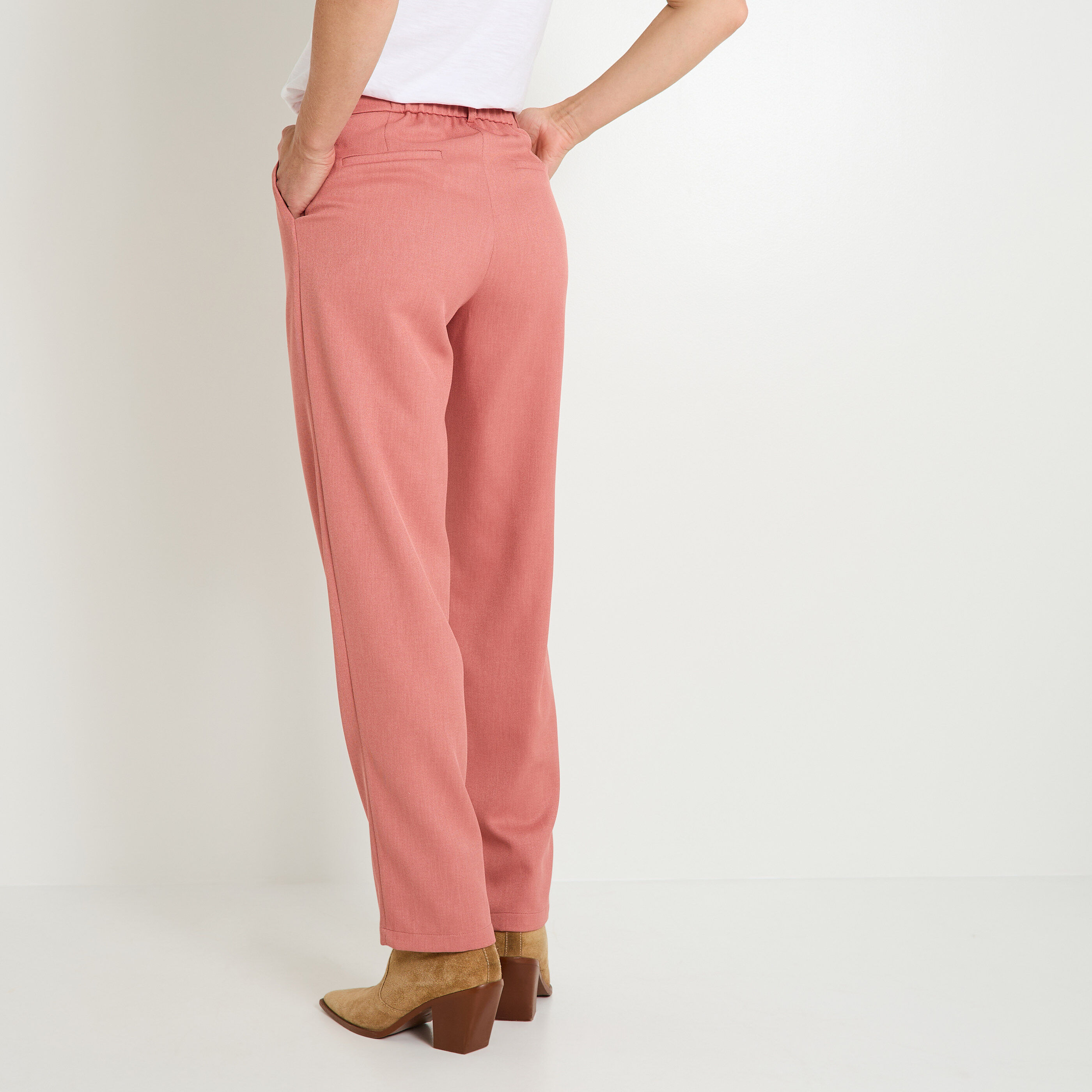 Pantalon raccourci femme