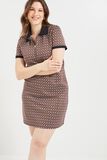 Robe en maille jacquard 
