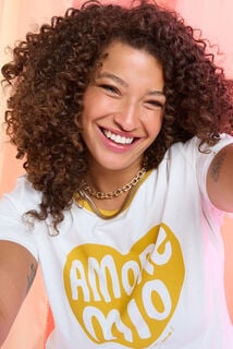 T-shirt col rond femme