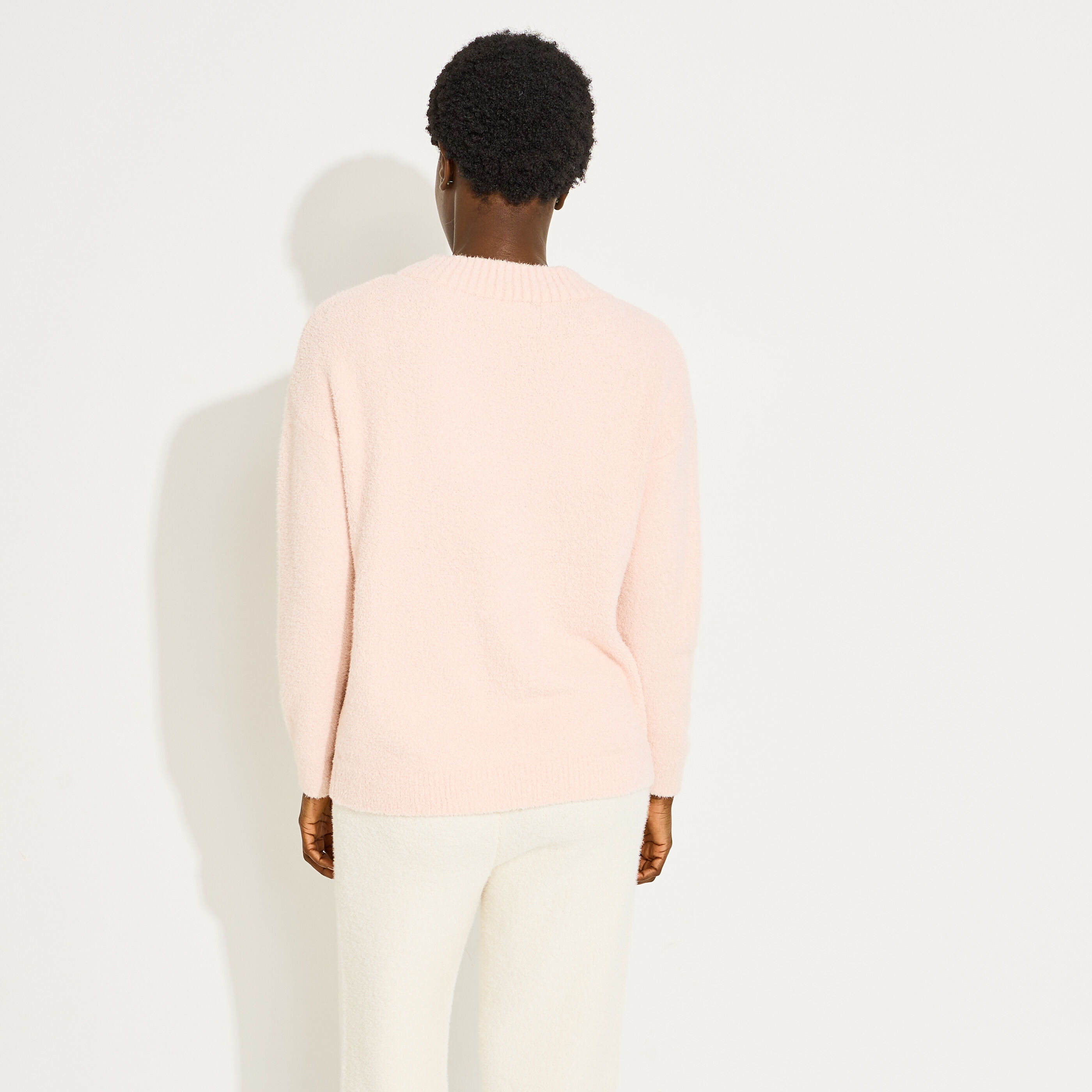 Pull de pyjama doux et fluffy femme