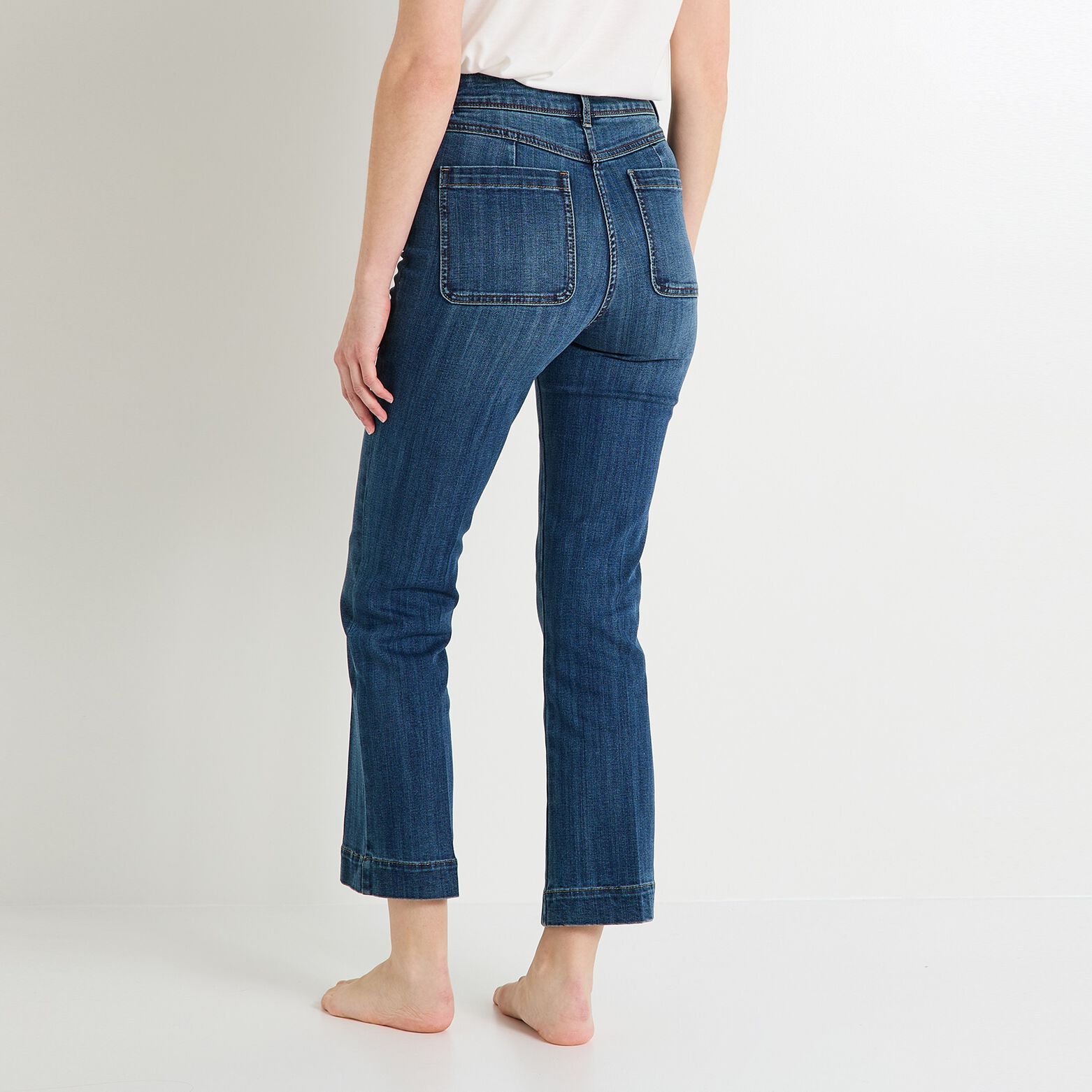 Jean raccourci TROPEZ R02 femme