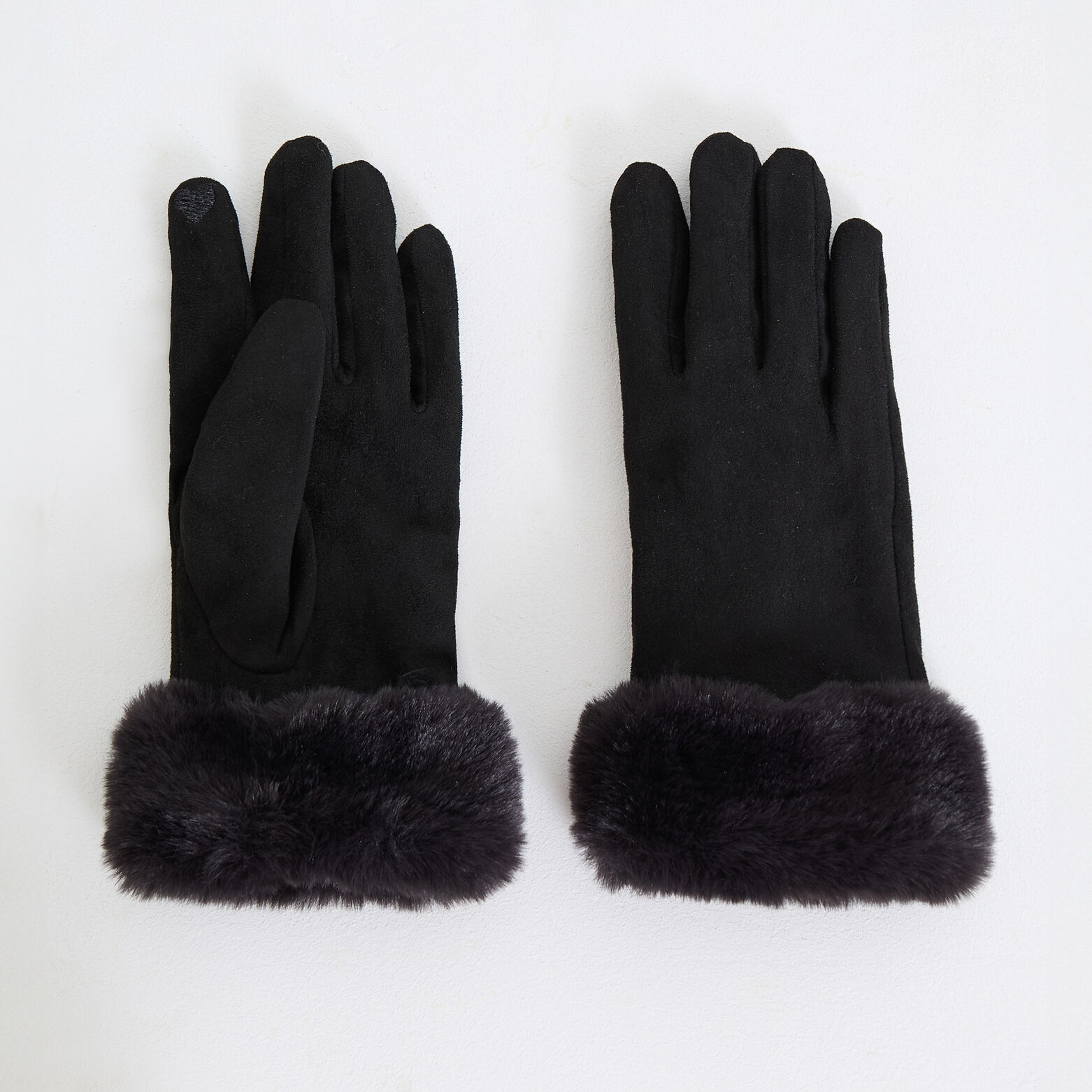 Gants fourrés femme