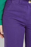 Jean flare raccourci femme