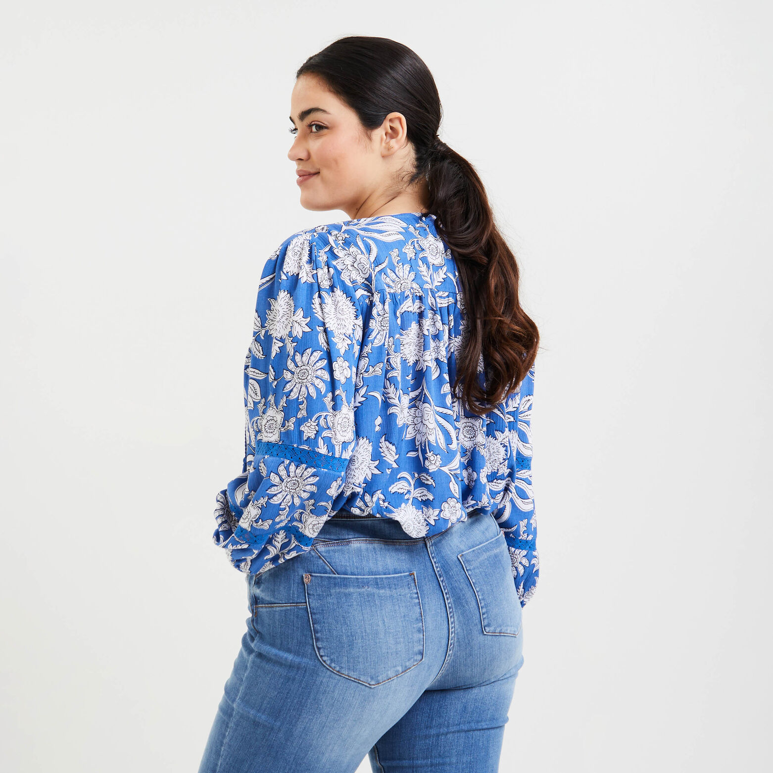 Blouse imprimée femme