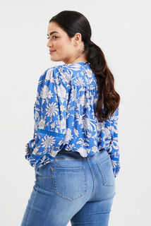 Blouse imprimée femme