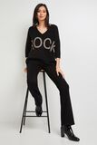 Pull loose Rock femme
