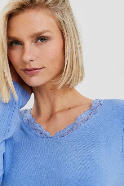Pull fin femme