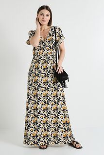 Robe col V femme