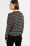 Pull lurex rayé rock