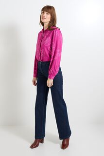 Chemise à détails ajourés femme