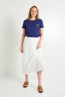 T-shirt col rond femme
