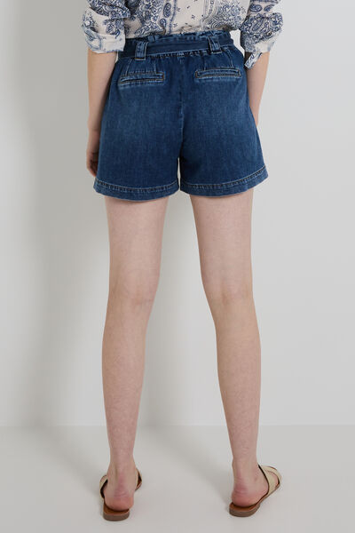 Short en denim femme