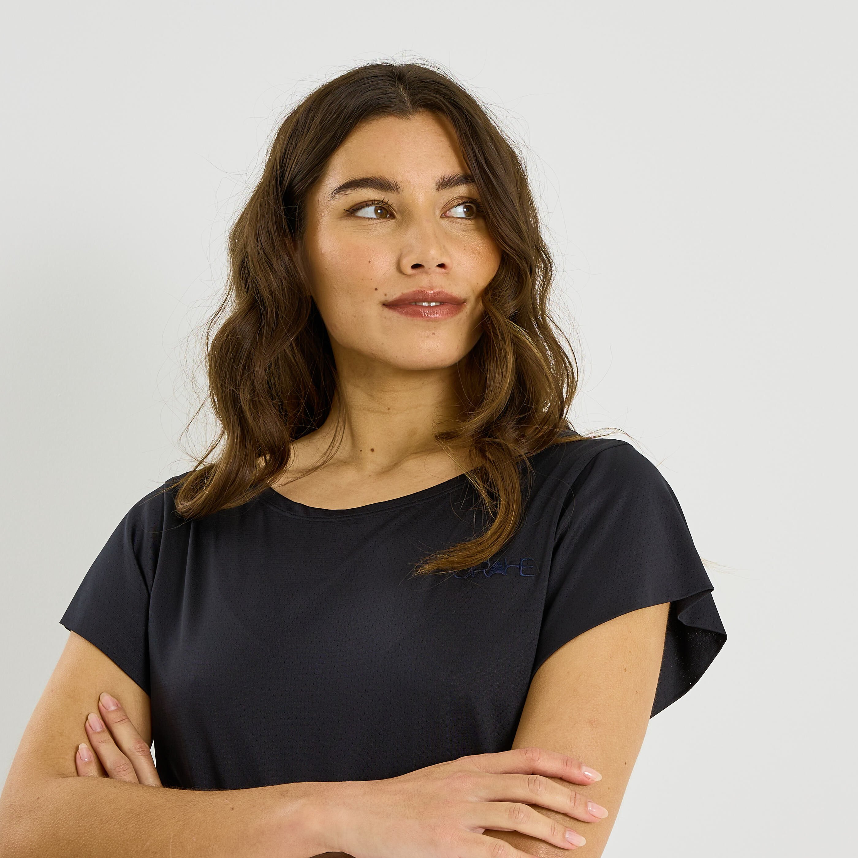 T-shirt de sport fluide femme