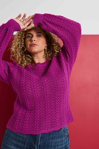Pull manches longues femme