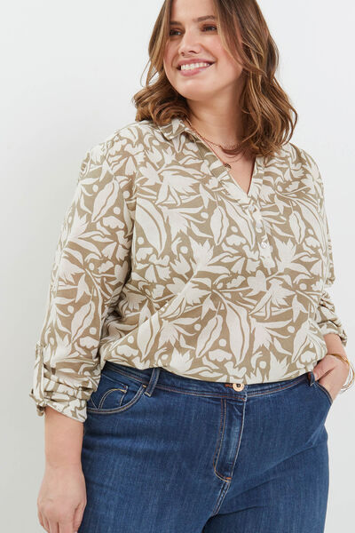 Blouse imprimée femme