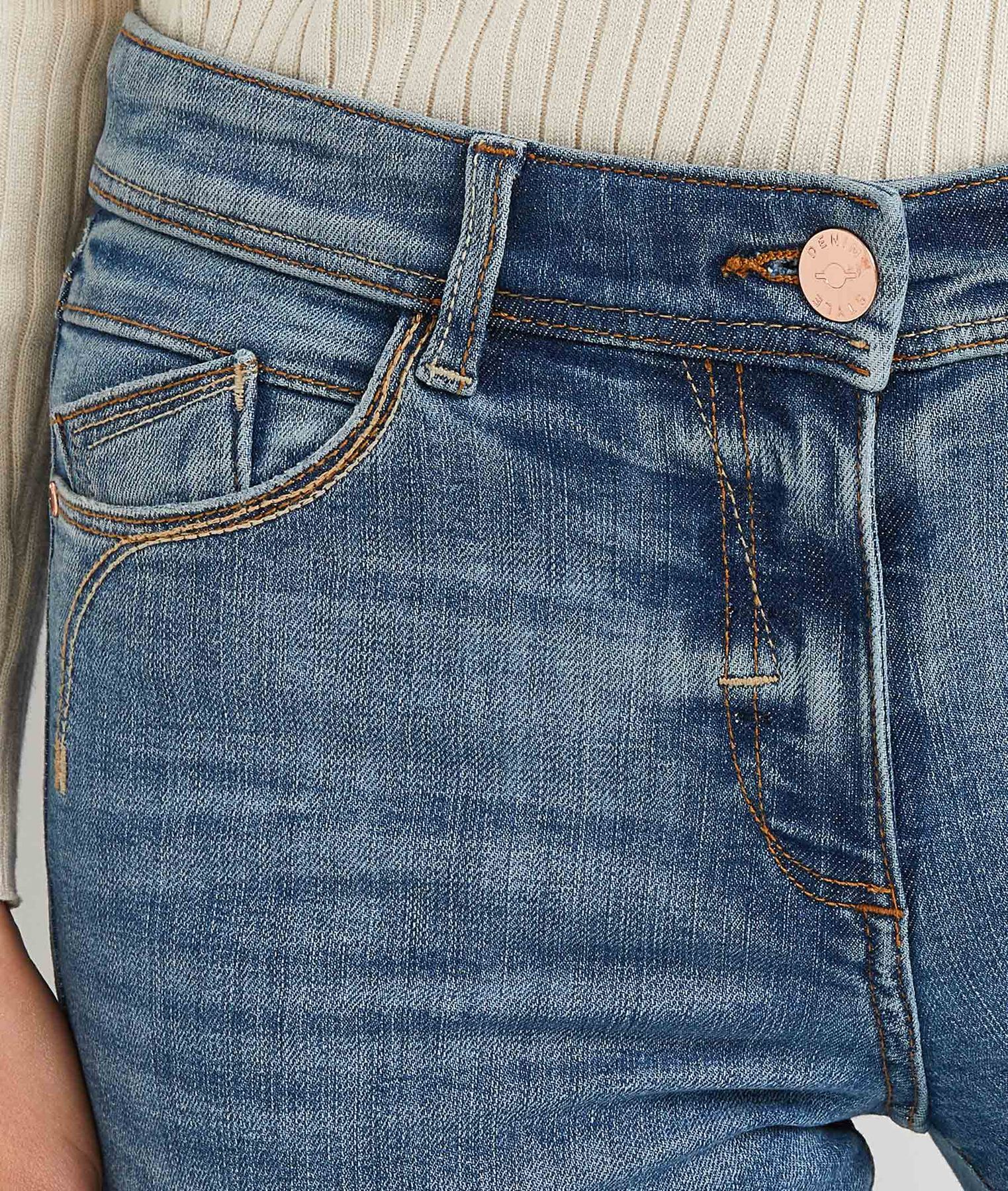 Jean droit NEW YORK femme