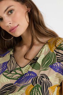 Blouse manches courtes femme
