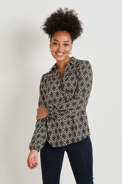 Blouse imprimée femme