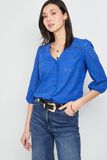Blouse col V femme 