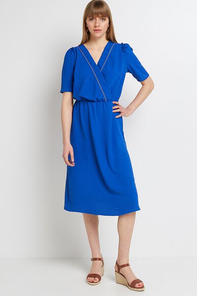 Robe cache coeur femme