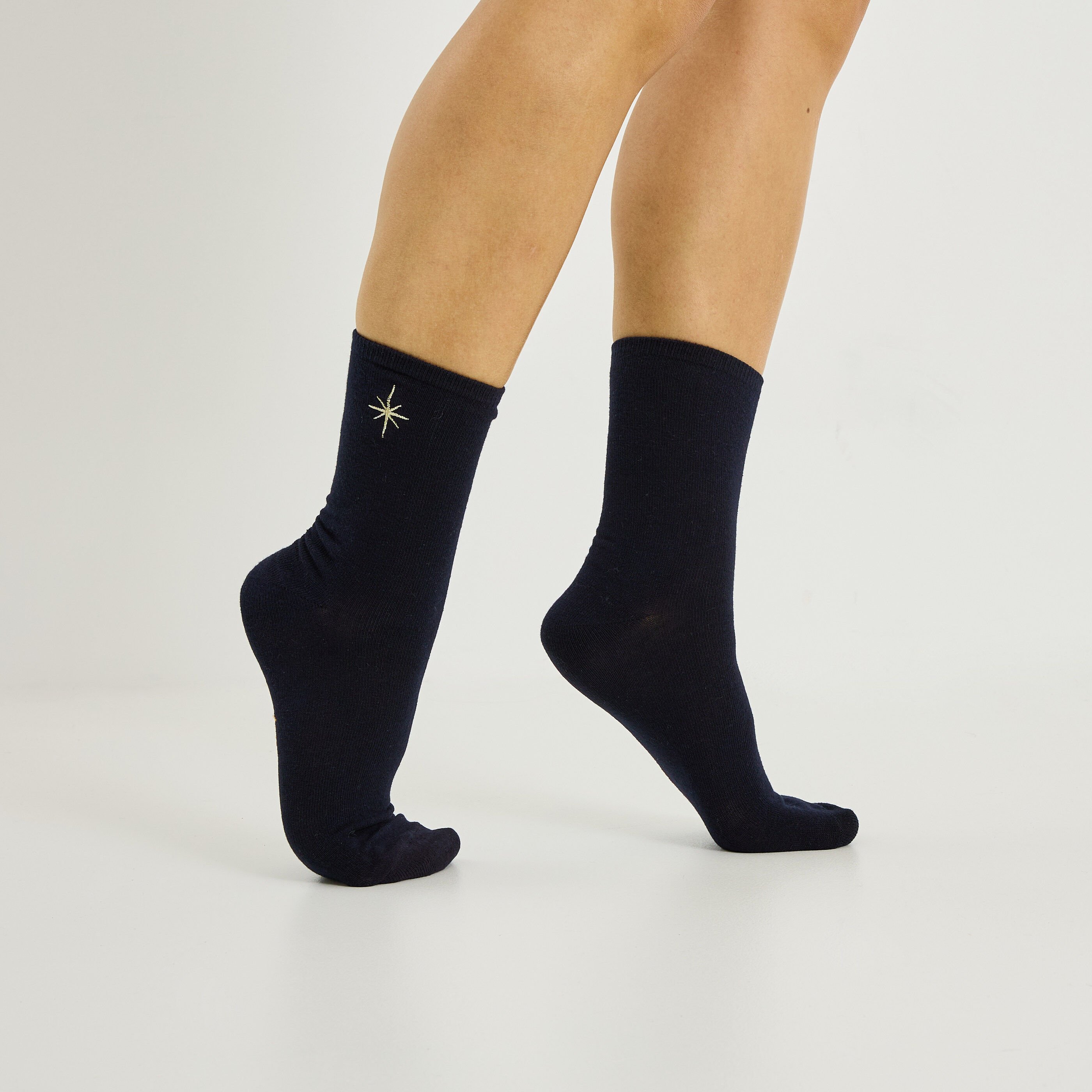 Lot de 2 paires de chaussettes femme