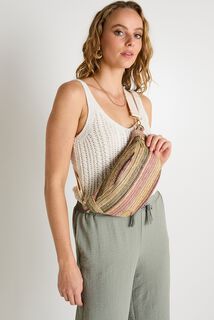 Sac banane multicolore femme