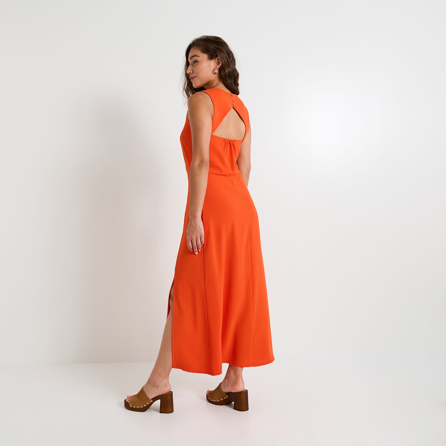 Robe longue habillée femme