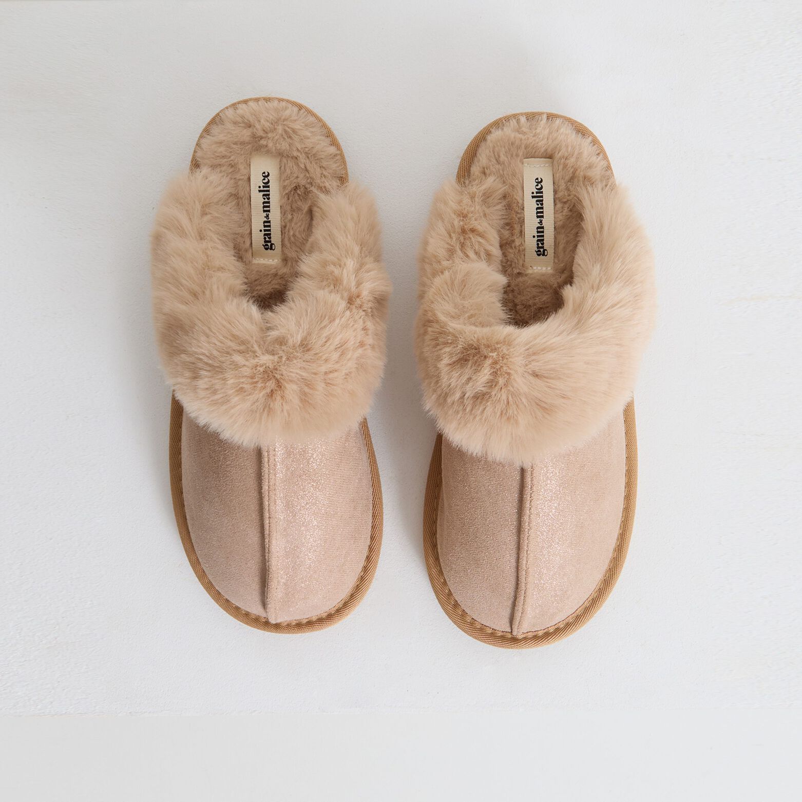 Chaussons doux femme