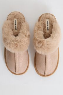 Chaussons doux femme