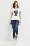 Tshirt print femme