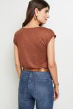 Tshirt message femme