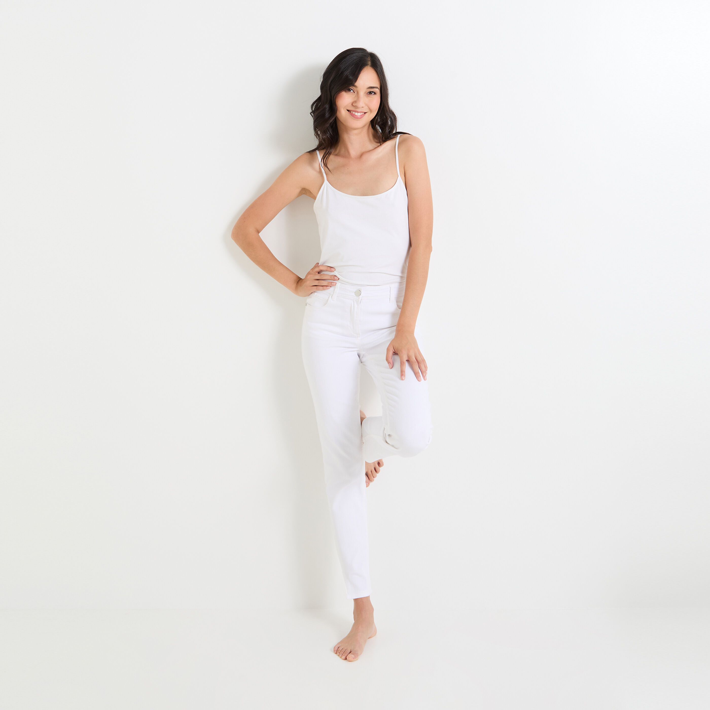 Jean raccourci CANCUN femme