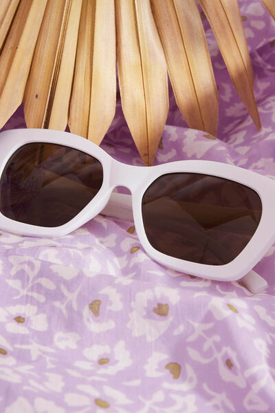 Lunettes de soleil rectangulaire