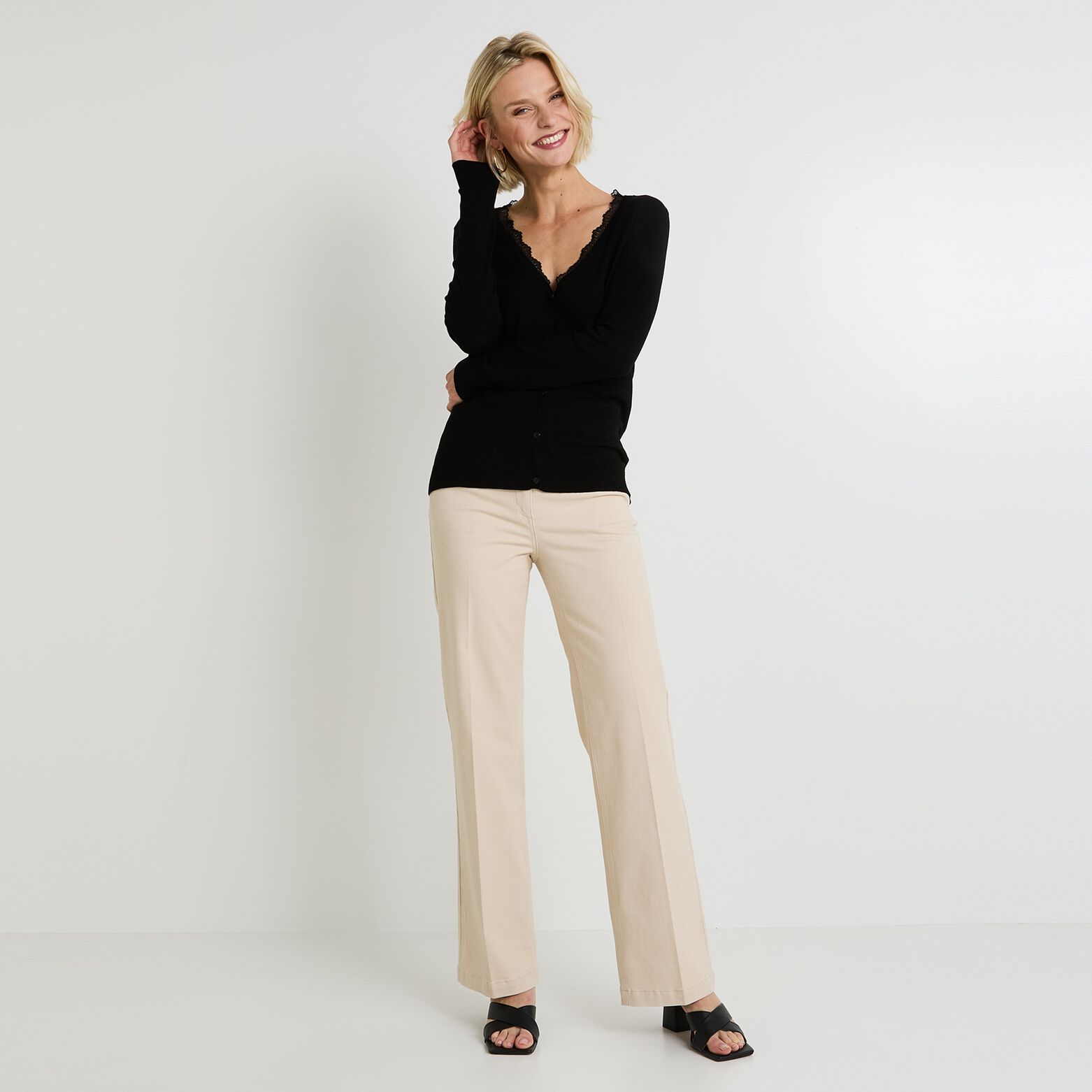 Gilet basic femme