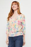 T-shirt imprimé fleurs