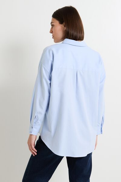 Chemisier col chemise femme