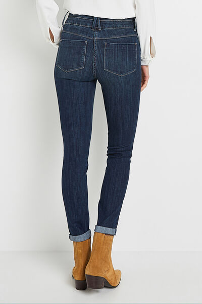 Jean raccourci taille haute HANOI femme