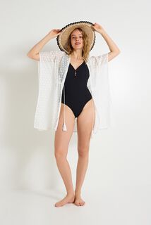 Maillot de bain 1 pièce gaufré femme