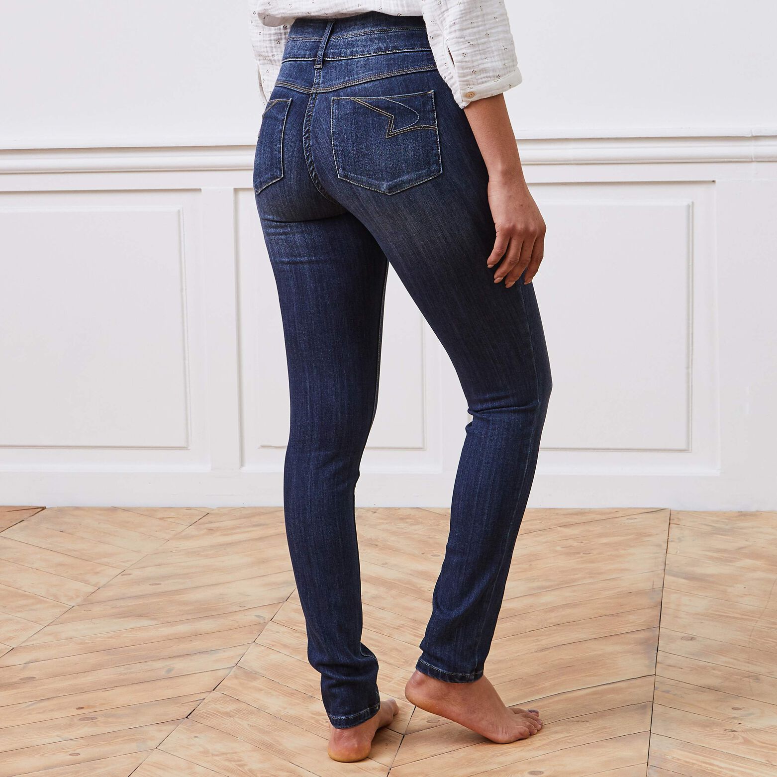 Jean slim taille haute MILAN femme