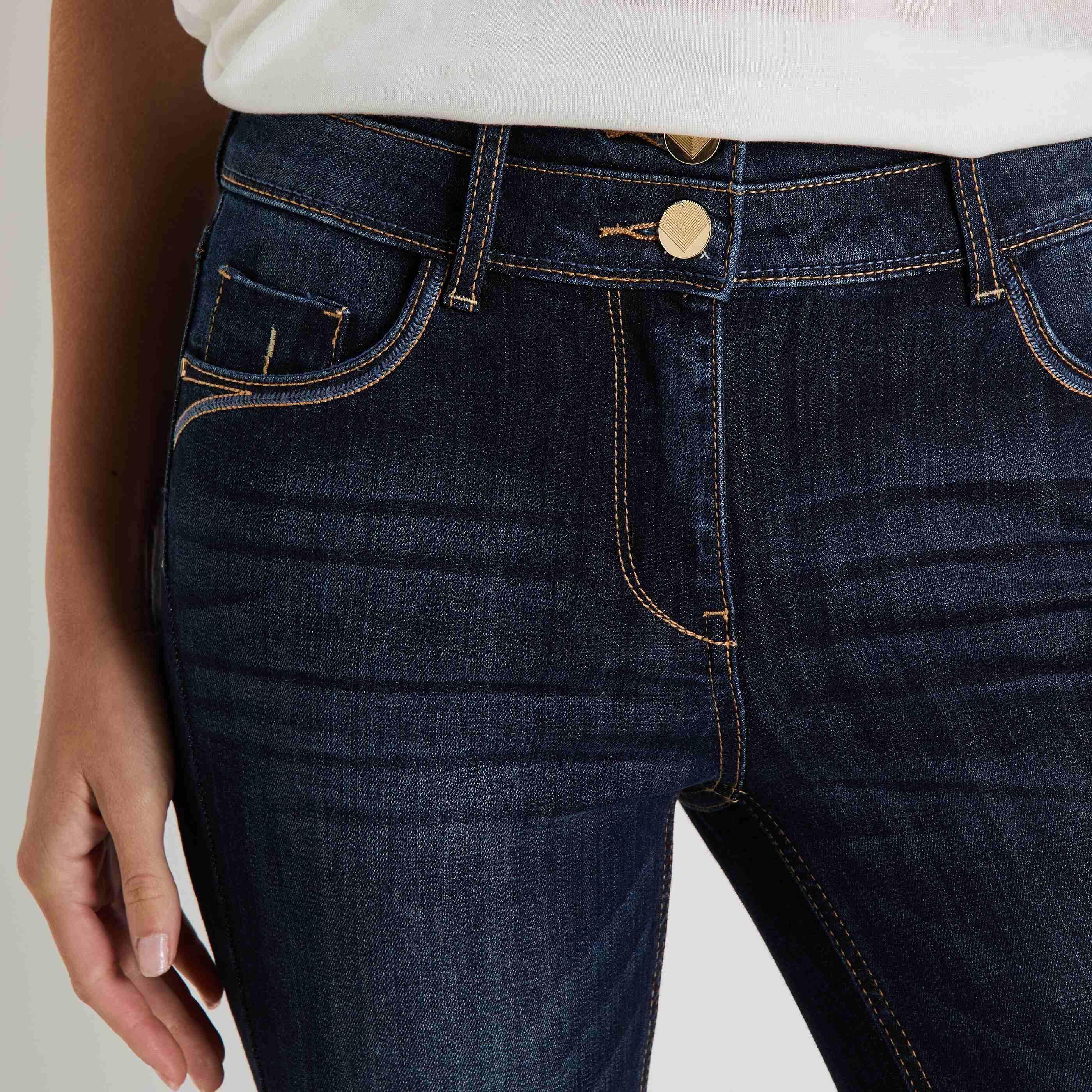 Jean raccourci HANOI R02 femme