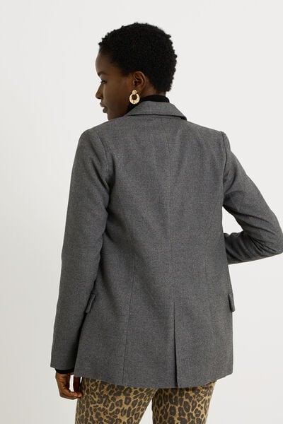 Blazer en flanelle femme