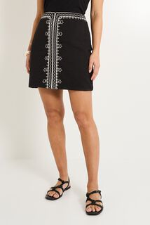Jupe en gaze de coton femme