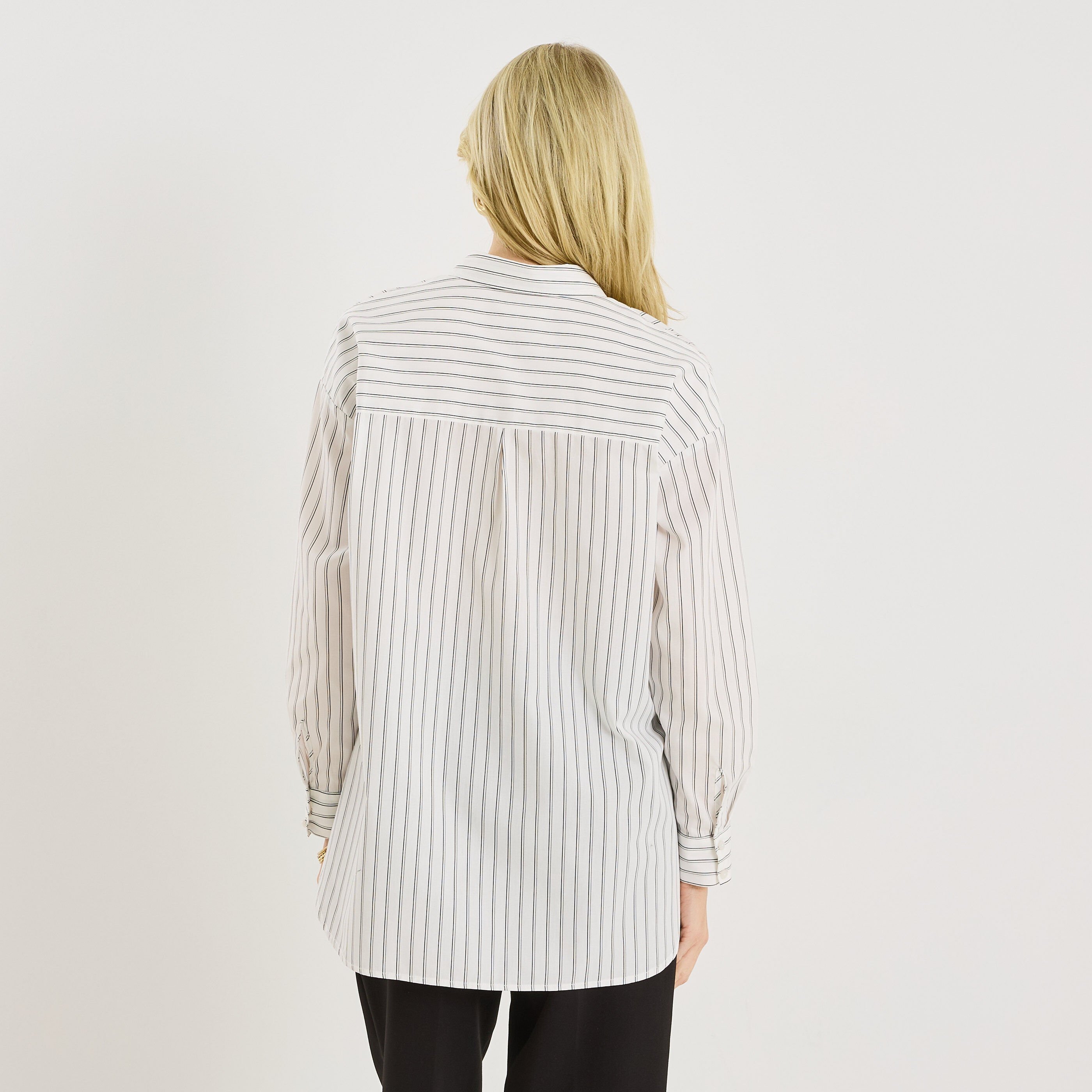 Chemise &agrave; rayures femme