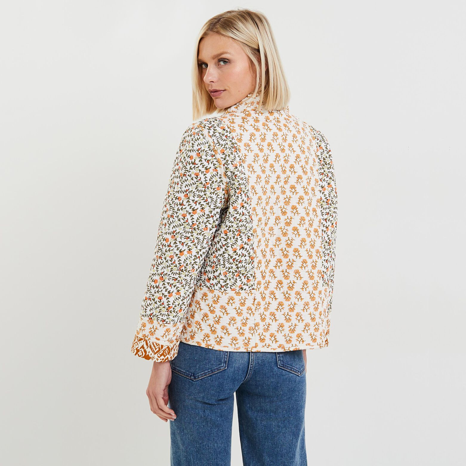 Veste matelassée reversible femme