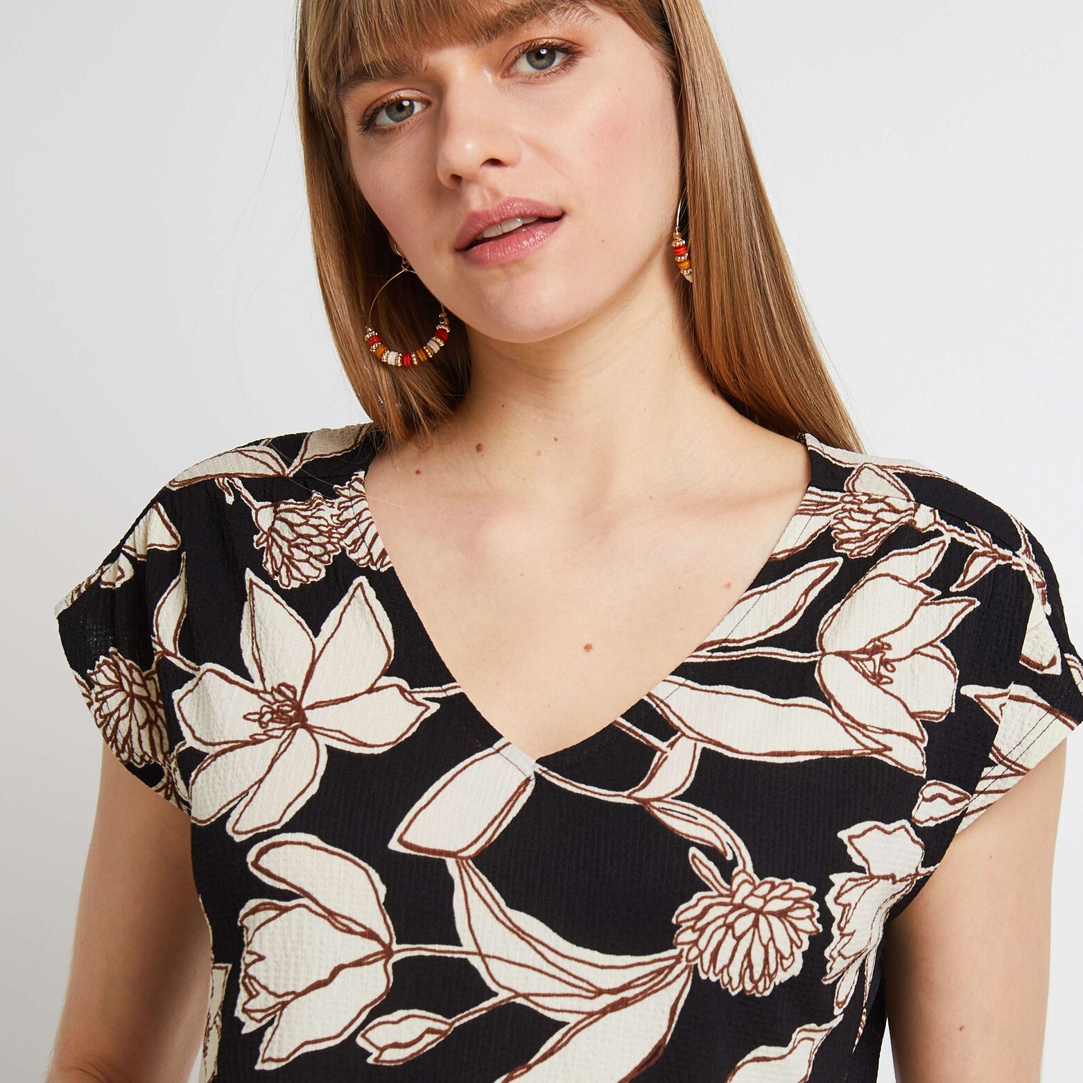 Tshirt imprimé femme