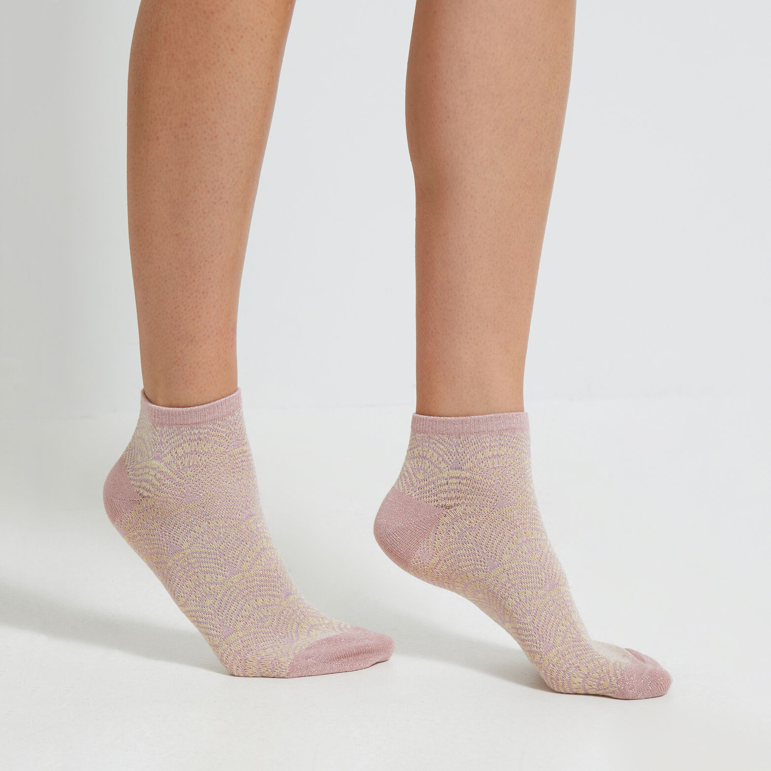 Lots de 2 paires de socquettes femme