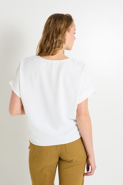 Blouse à nouer femme